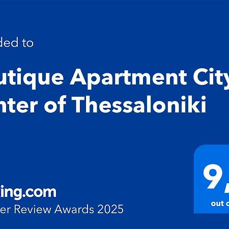 Boutique Apartment City Center Of Thessaloniki Exterior foto
